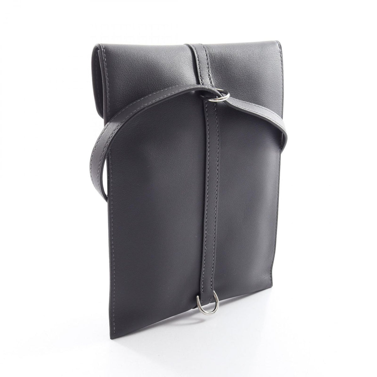 Hermes Shoulder Bag Glenan to Go Ardoise Leather — view 2