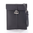 Hermes Shoulder Bag Glenan to Go Ardoise Leather