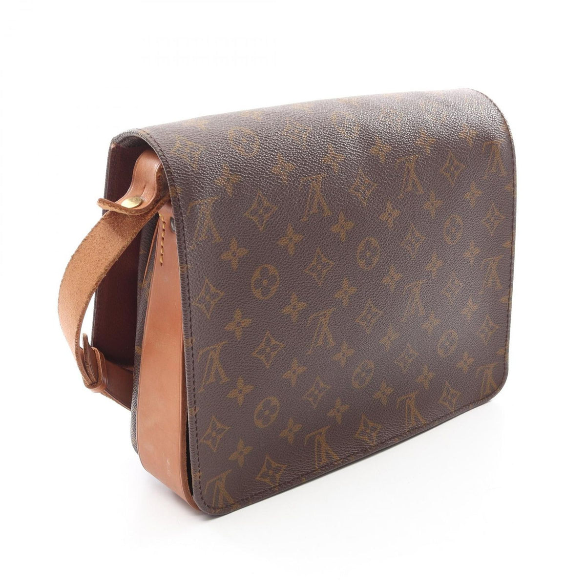 Louis Vuitton Shoulder Bag Cartouchiere GM Leather — view 2