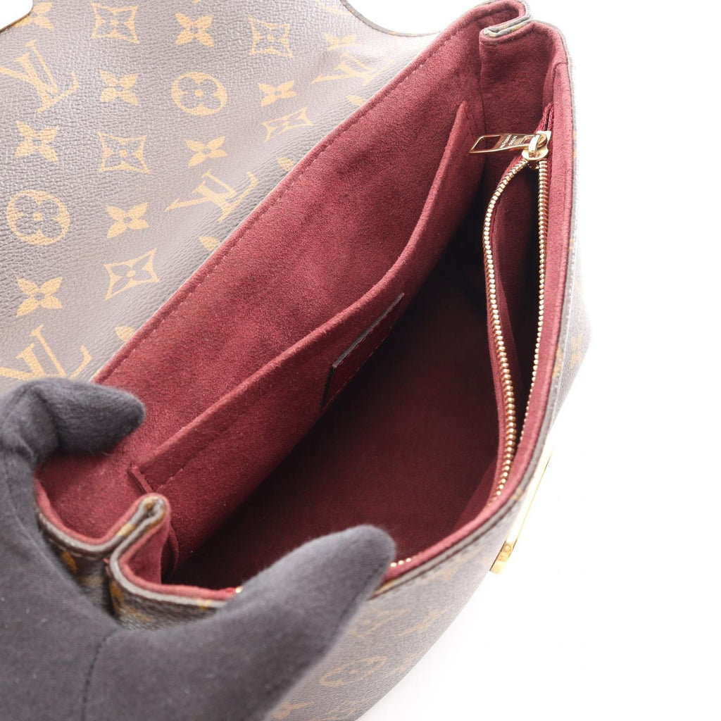 Louis Vuitton Shoulder Bag Saint Placide Bordeaux Leather — view 3