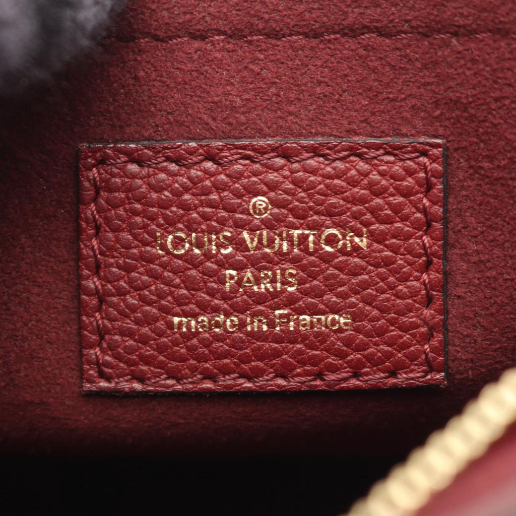 Louis Vuitton Shoulder Bag Saint Placide Bordeaux Leather — view 4