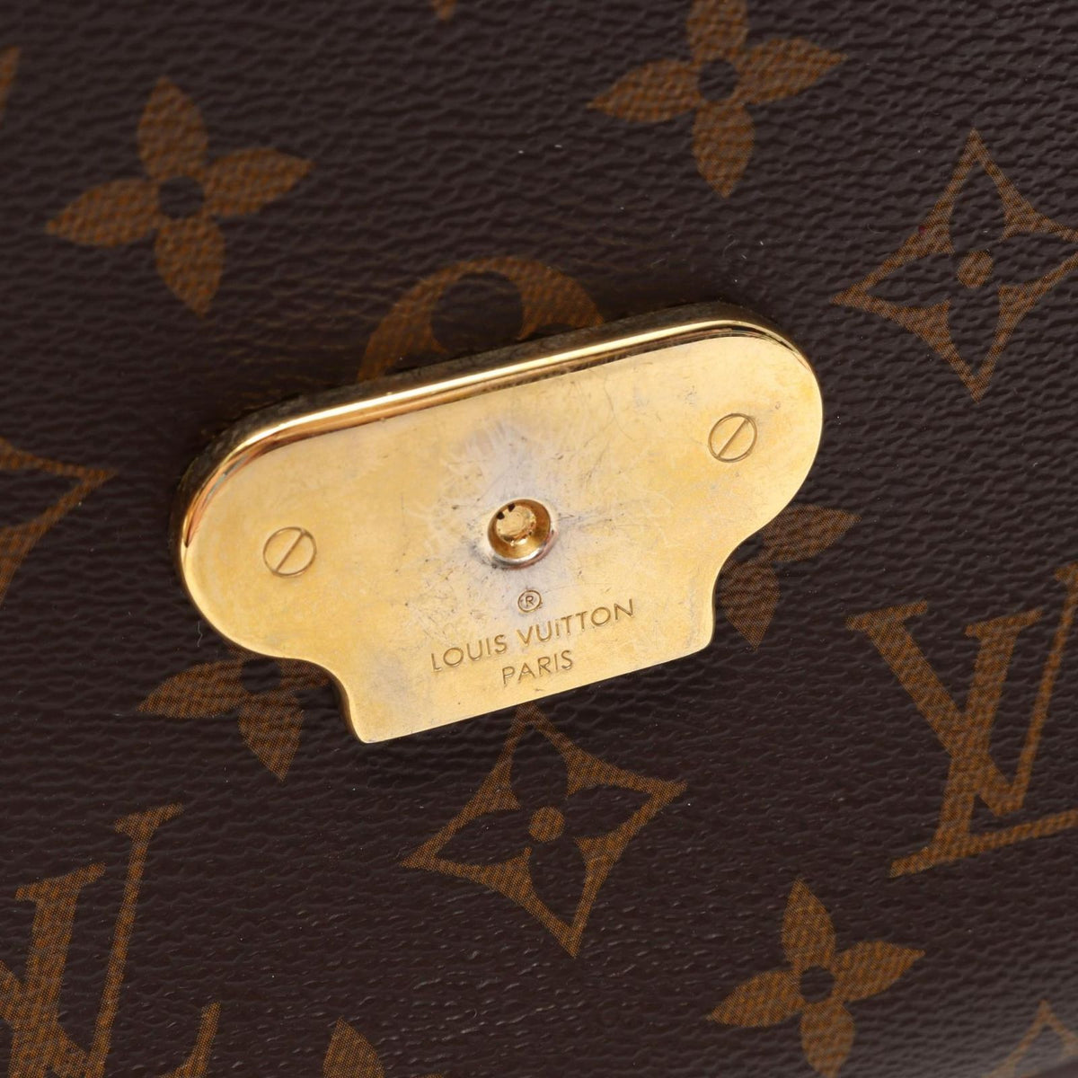 Louis Vuitton Shoulder Bag Saint Placide Bordeaux Leather — view 6