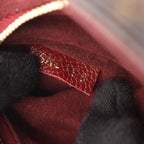 Louis Vuitton Shoulder Bag Saint Placide Bordeaux Leather — view 5