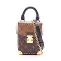 Louis Vuitton Handbag Camera Box Monogram Reverse Leather
