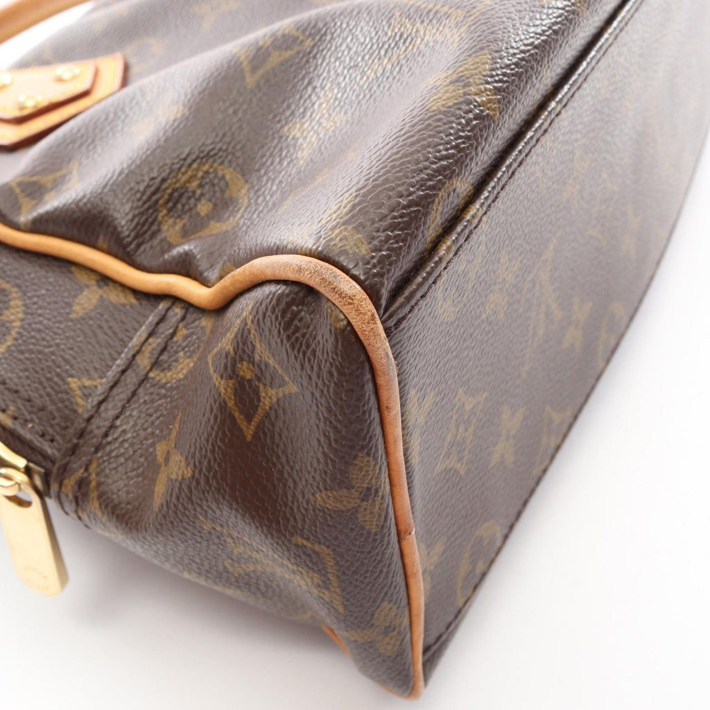 Louis Vuitton Handbag Manhattan PM Monogram Leather — view 6