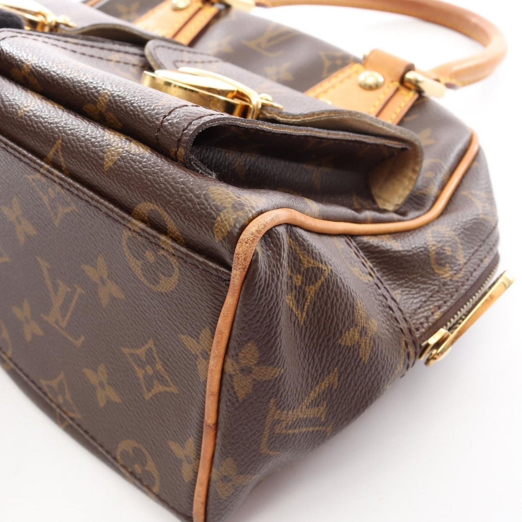 Louis Vuitton Handbag Manhattan PM Monogram Leather — view 8
