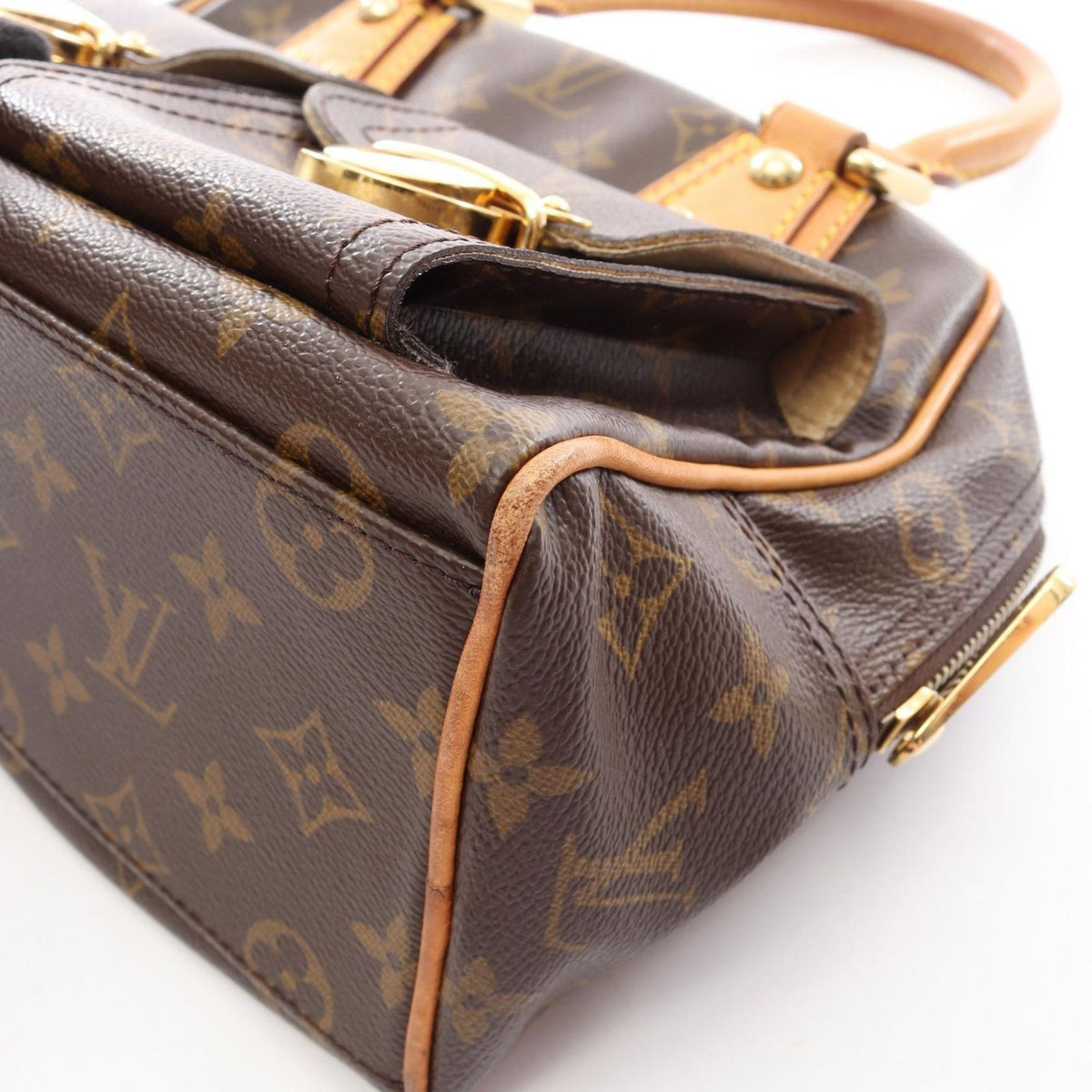 Louis Vuitton Handbag Manhattan PM Monogram Leather — view 8