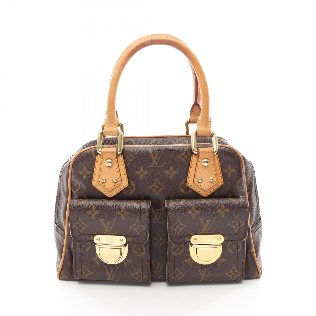 Louis Vuitton Handbag Manhattan PM Monogram Leather