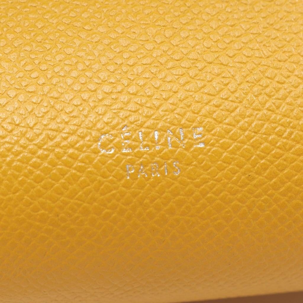Celine Belt Bag Nano 2-Way Yellow Leather — view 4