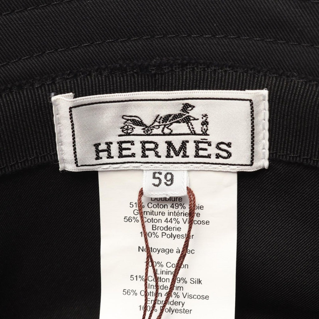 Hermes Hat Milo Dechene Bucket Cotton Hat — view 4
