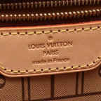 Louis Vuitton Tote Bag Neverfull MM Leather — view 4