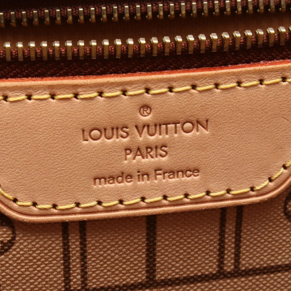 Louis Vuitton Tote Bag Neverfull MM Leather — view 4