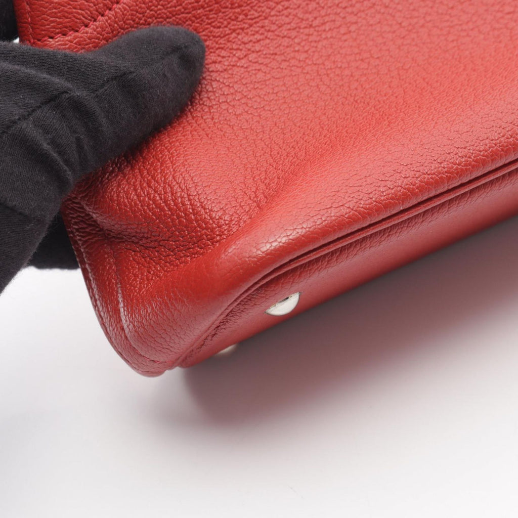 Hermes Handbag Bolide 27 Rouge Garance 2-Way Leather — view 8