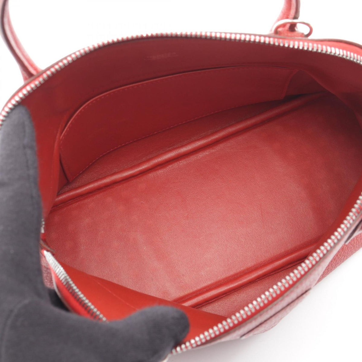 Hermes Handbag Bolide 27 Rouge Garance 2-Way Leather — view 3