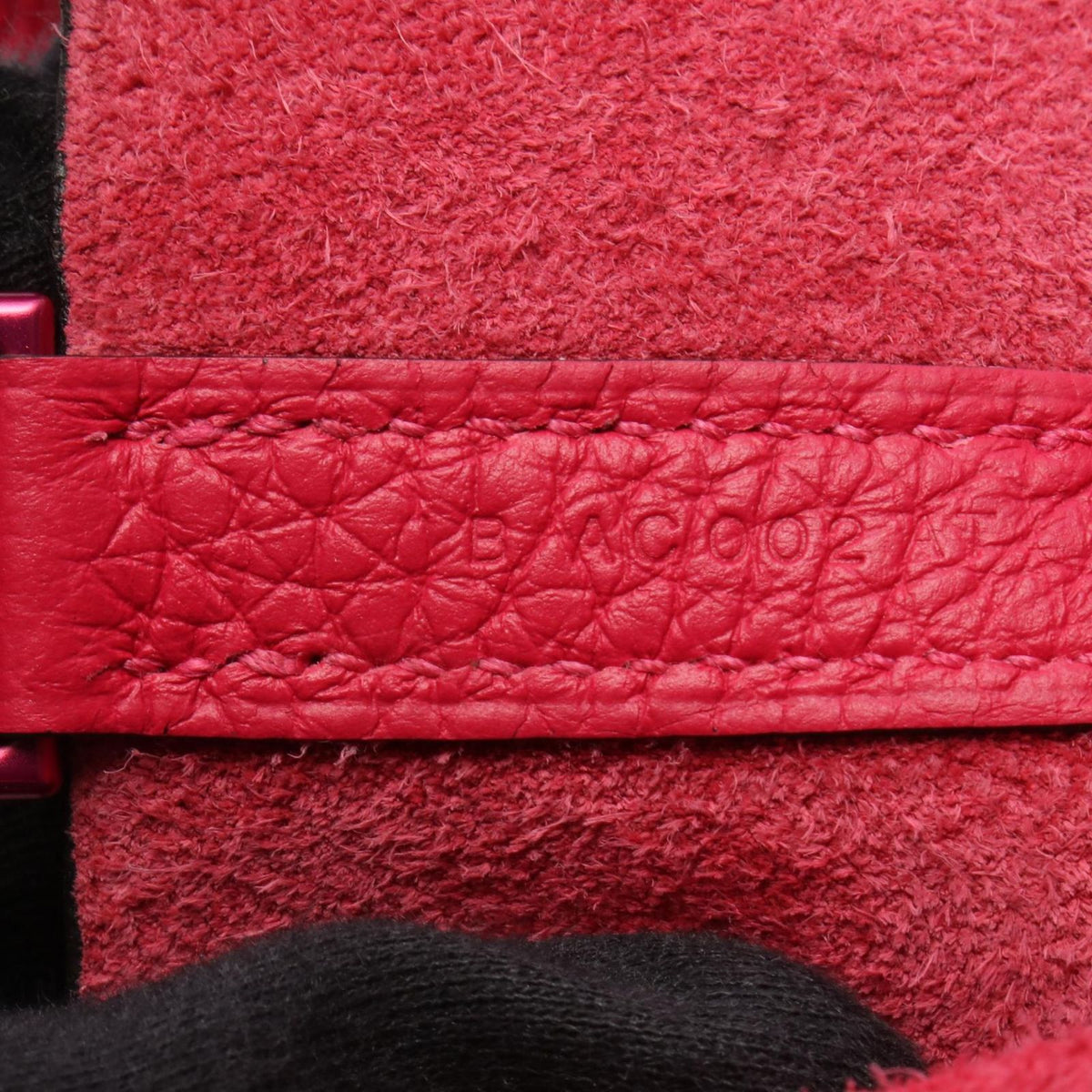 Hermes Handbag Picotin Lock PM Monochrome Pink Rose Mexico Leather — view 5
