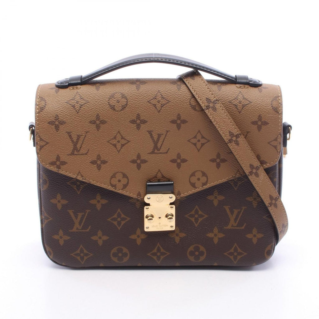 Louis Vuitton Handbag Pochette Metis MM Leather