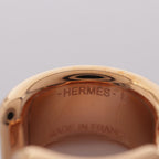 Hermes Olympe PM Leather Ear Cuff Earrings — view 3