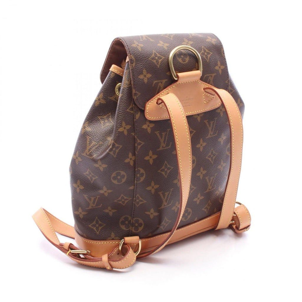 Louis Vuitton Backpack Montsouris MM Leather — view 2