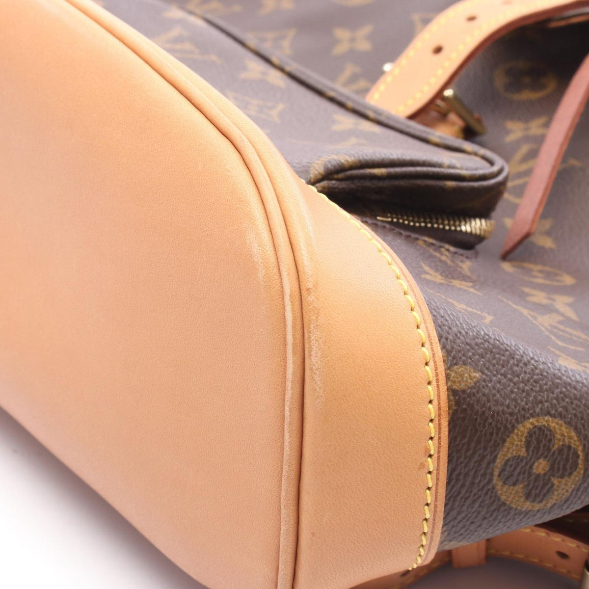 Louis Vuitton Backpack Montsouris MM Leather — view 8
