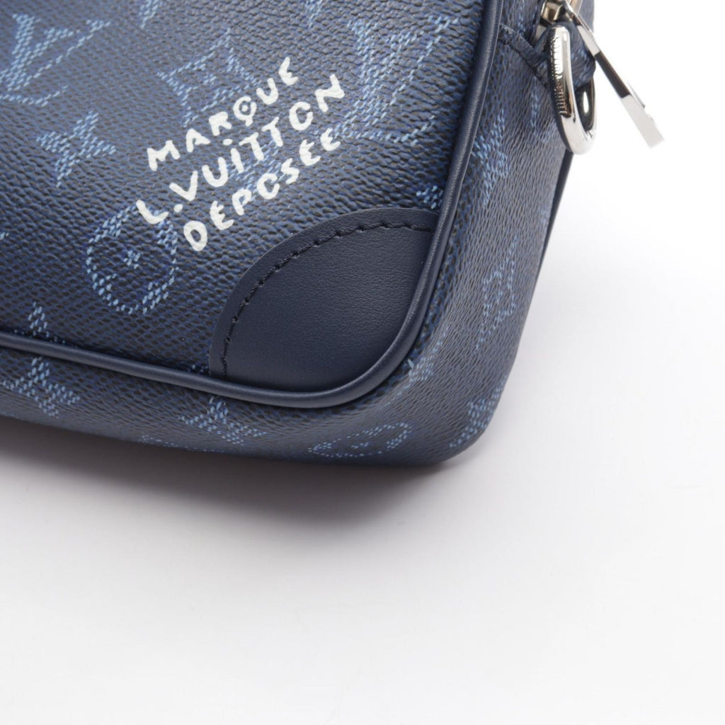 Louis Vuitton Shoulder Bag Trocadero Wearable Wallet Ocean Leather — view 6