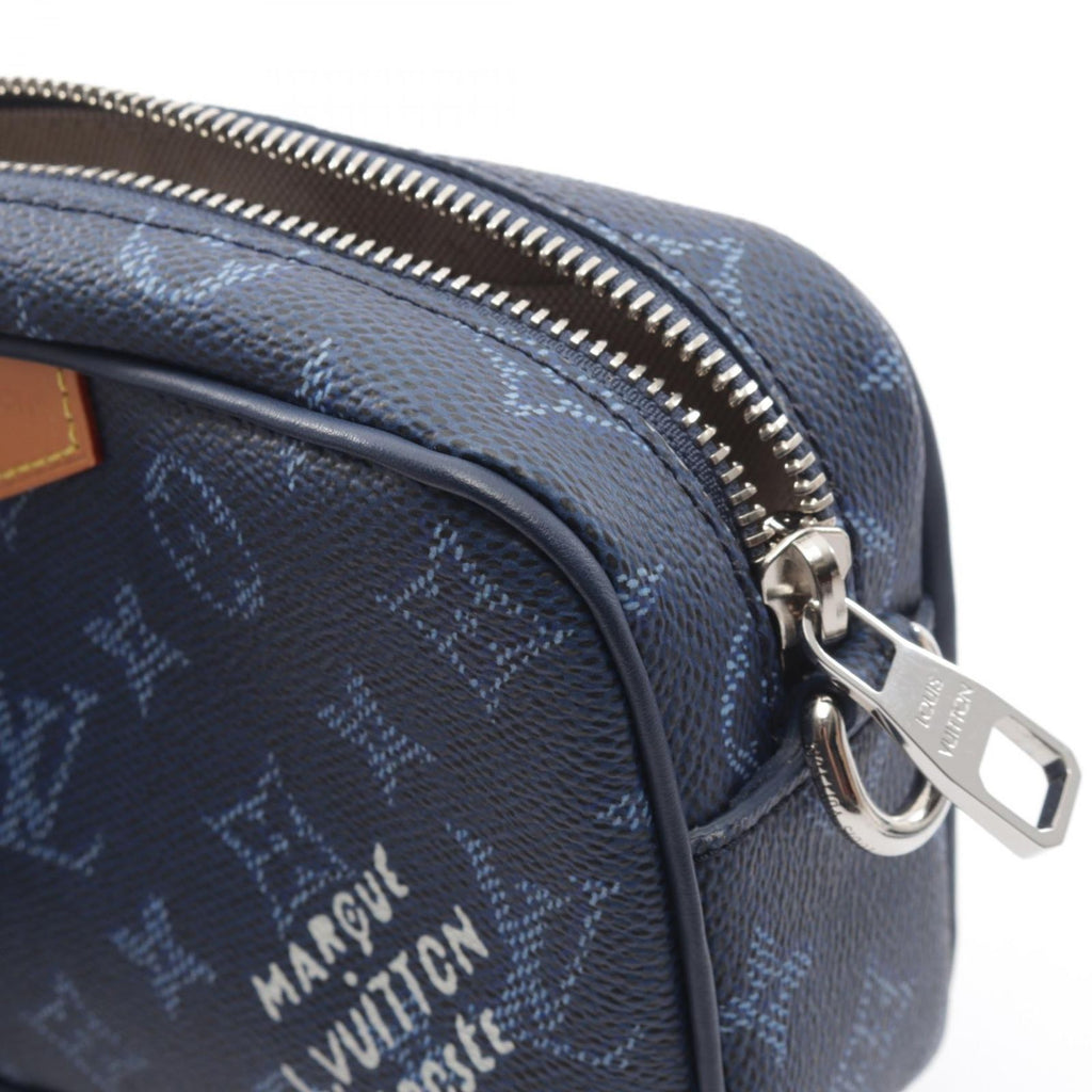 Louis Vuitton Shoulder Bag Trocadero Wearable Wallet Ocean Leather — view 8