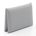 Hermes Coin Purse Calvi Blue Glacier Leather — view 2