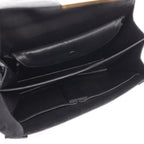 Hermes Shoulder Bag Vintage Black Exotic Leather — view 3