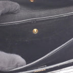 Hermes Shoulder Bag Vintage Black Exotic Leather — view 5