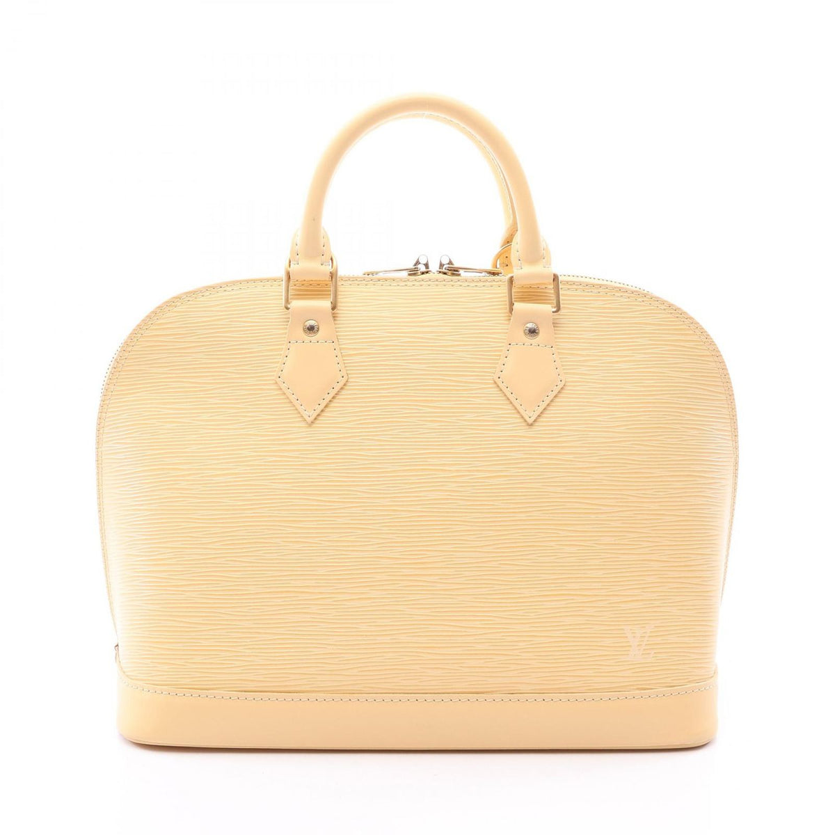 Louis Vuitton Handbag Alma Vanilla Leather