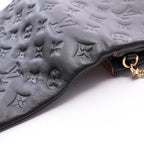 Louis Vuitton Shoulder Bag Pochette Coussin Noir Lambskin Coussins — view 8