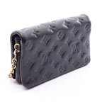 Louis Vuitton Shoulder Bag Pochette Coussin Noir Lambskin Coussins — view 2