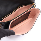 Louis Vuitton Shoulder Bag Pochette Coussin Noir Lambskin Coussins — view 3