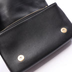 Louis Vuitton Shoulder Bag Pochette Coussin Noir Lambskin Coussins — view 7