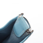 Hermes Shoulder Bag Evelyne 3 Trois GM Celeste — view 8