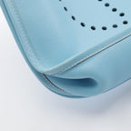 Hermes Shoulder Bag Evelyne 3 Trois GM Celeste — view 6