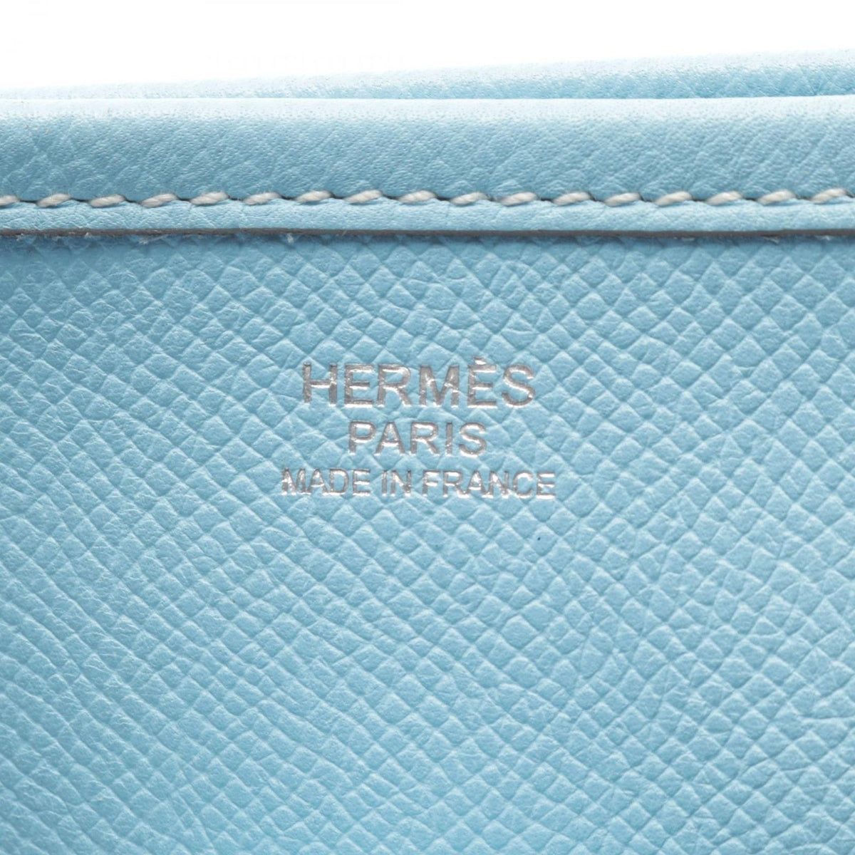 Hermes Shoulder Bag Evelyne 3 Trois GM Celeste — view 4