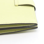 Hermes Card Case Bearn Jaune Bourjon Leather — view 7