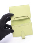 Hermes Card Case Bearn Jaune Bourjon Leather — view 3