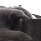 Prada Tote Bag Black Saffiano Leather Triangle Logo Business — view 8