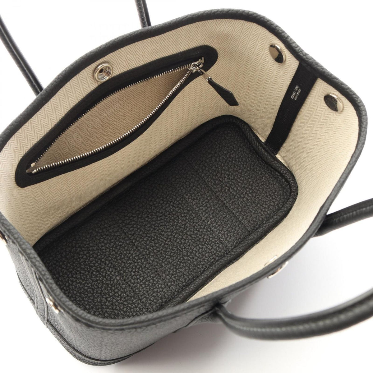 Hermes Handbag Neo Black Leather — view 3