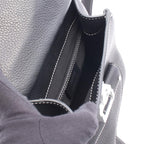 Dior Backpack Gallop Oblique Black Leather Saddle Mini — view 3