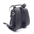 Dior Backpack Gallop Oblique Black Leather Saddle Mini — view 2
