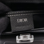 Dior Backpack Gallop Oblique Black Leather Saddle Mini — view 4