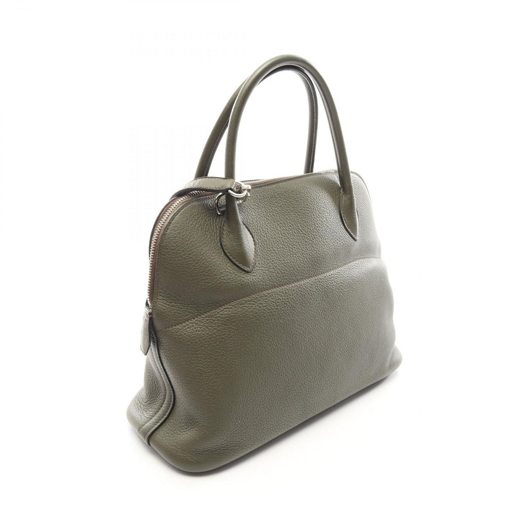 Hermes Handbag Bolide 31 2-Way Olive Green Leather — view 2