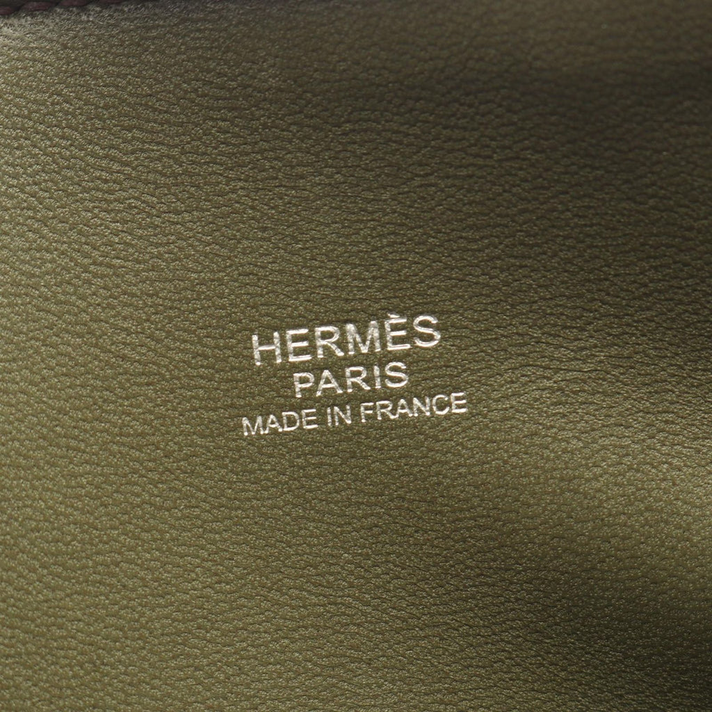 Hermes Handbag Bolide 31 2-Way Olive Green Leather — view 4