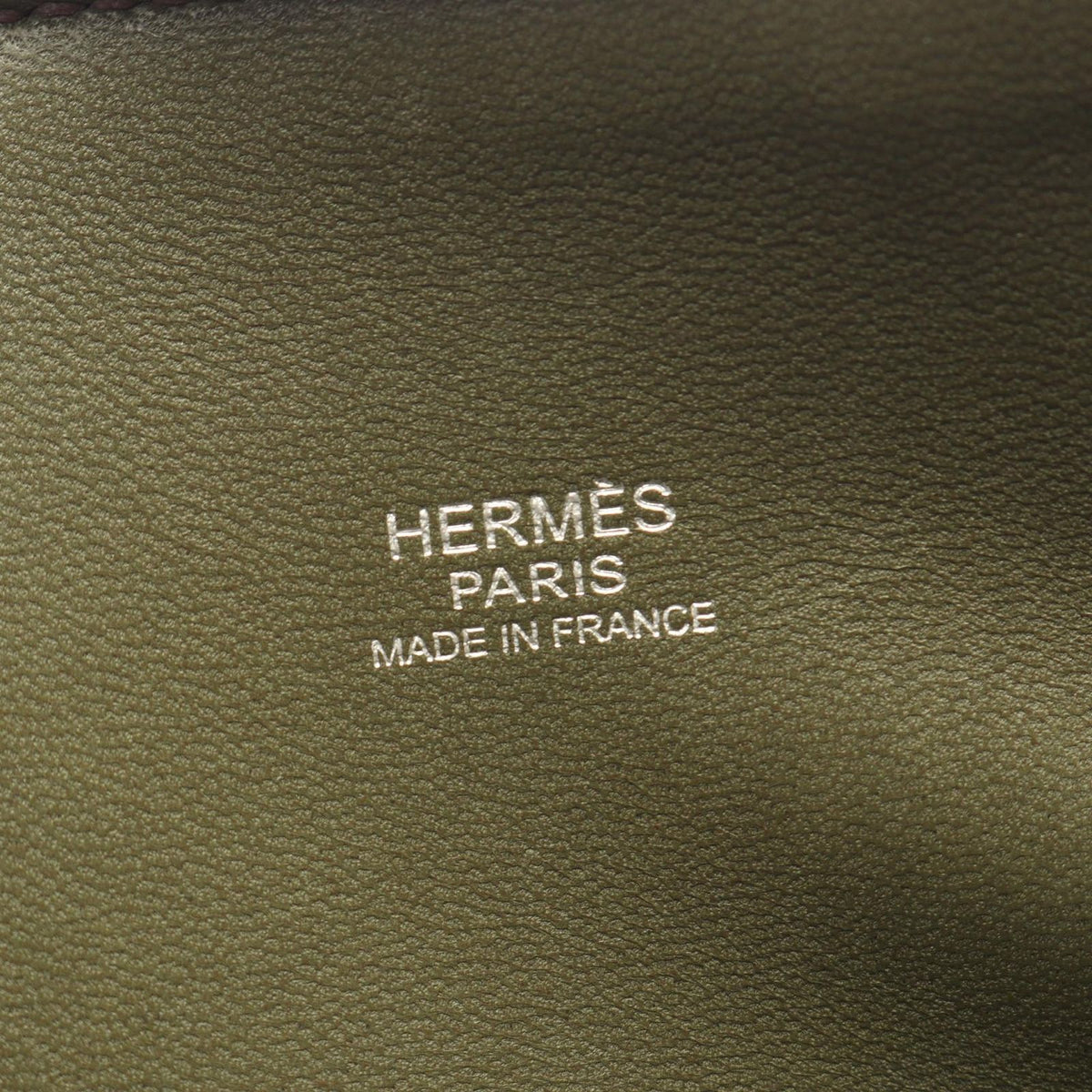 Hermes Handbag Bolide 31 2-Way Olive Green Leather — view 4
