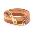 Hermes Shoulder Strap Bandouliere Sangle Casaque Gold Paille Canvas Leather