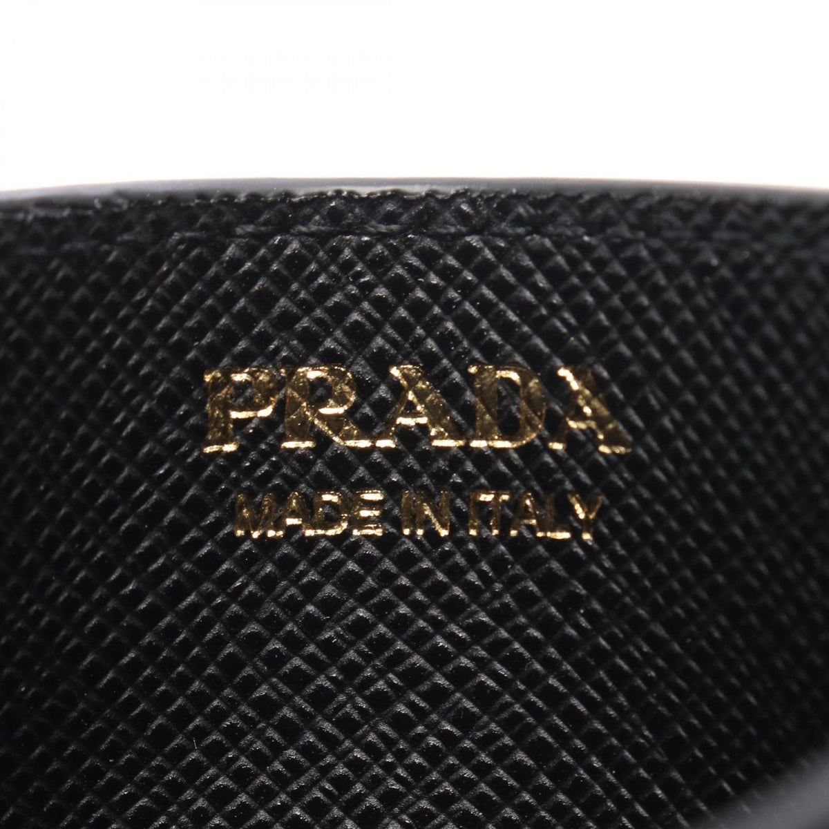 Prada Card Case Saffiano Metal Leather — view 4