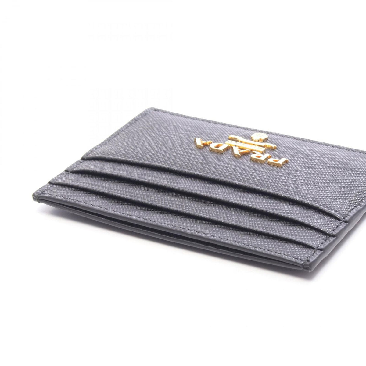 Prada Card Case Saffiano Metal Leather — view 3