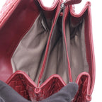 Bottega Veneta Clutch Intrecciato Bordeaux Lambskin — view 3